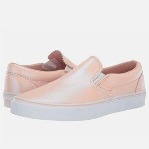Vans Valentines Classic Slip-On Pearl Suede Spanish‎ Villa shoes- Size 9